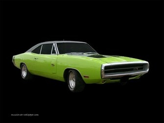 Dodge Charger Rt Wallpaper Green Hardtop Right Front