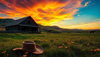 Country Western Wallpaper
