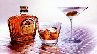Crown Royal Canadian Whisky Alcohol Wallpaper