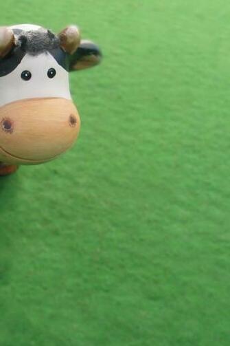 Cute Cow iPhone Wallpaper