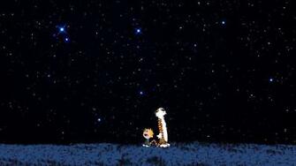 Space Wallpaper Outer Stars Calvin And Hobbes