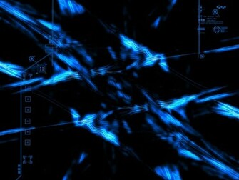 Techno Wallpaper Blue