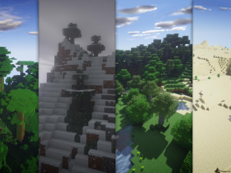 Minecraft Landscape 4k Wallpaper