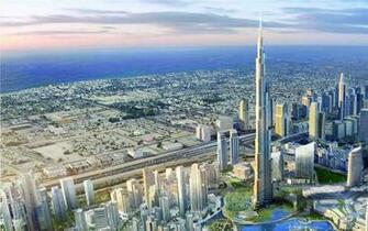 Burj Dubai Wallpaper Widescreen Pixel City HD