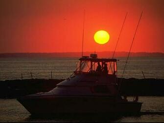 Sport Fishing Boat Returning
