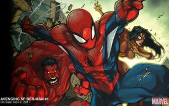 Spider Woman Marvel Comics Spiderman Spiderwoman Wallpaper Background
