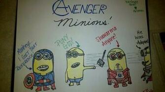 Minion Avengers Assemble Colour By Kcruise