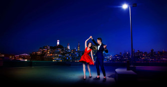 La Land Lights Up The Stage In 4k Wallpaper