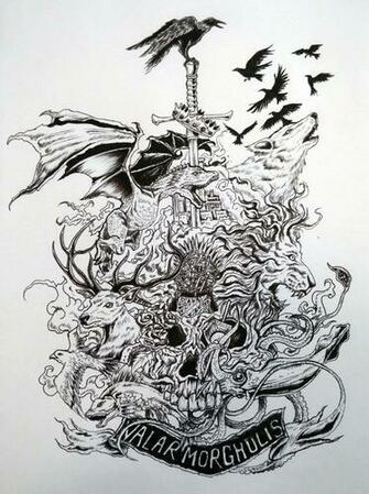 Valar Morghulis Game Of Thrones By Irtixboy