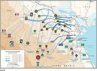 Operation Desert Storm Map Ground