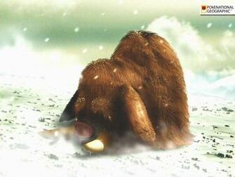 Pokemon Landscapes Snow Digital Art Artwork Mammoth Snowing