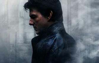 Wallpaper Fog Look Shadow Tom Cruise Mission