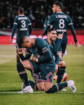 Kylian Mbappe And Achraf Hakimi Maroc Football Joueur De