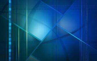 Blue Tiles Widescreen Wallpaper