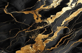 Black And Gold Marble Wallpaper