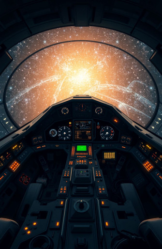 Millenium Falcon Cockpit Wallpaper