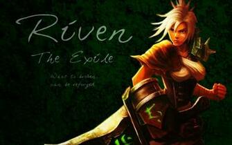 Riven League Of Legends Wallpaper Desktop