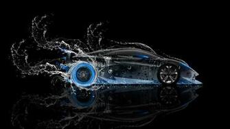 Blue Neon HD Wallpaper Design By Tony Kokhan El