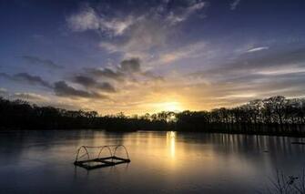 Wallpaper Uk England Yorkshire Leeds River Beach Forest Trees