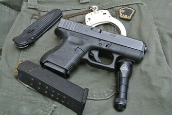 Glock Gun Helmet Wallpaper High Quality Desktop