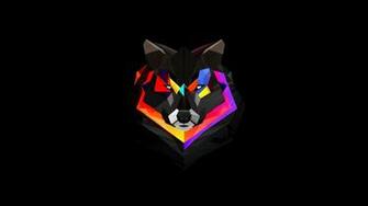 Furry Wolf Wallpaper
