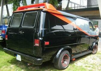 Gmc Chevy G20 A Team Van Wallpaper