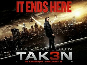 Movie Wallpaper HD Taken Poster