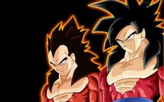 Papel De Parede Goku E Vegeta Super Saiyajin Dragon Ball Gt