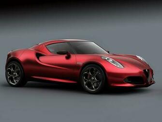 Alfa Romeo 4c Concept Car Desktop Wallpaper