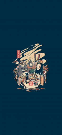 Totoro R iPhonewallpaper