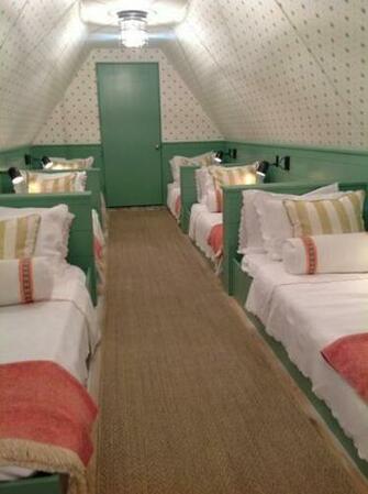 Sister Parish Serendipity Kids Room Ceiling Wallpaper