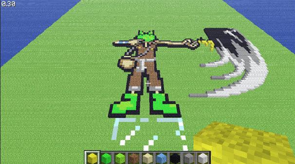 Minecraft Gif