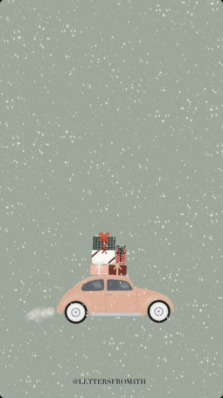Lovisa Andreasson On Creativity Cute Christmas Wallpaper