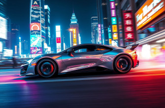 Neon Car Wallpaper