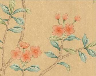 Style Non Woven Mural Wallpaper Buy Oriental