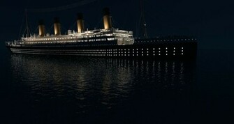 Titanic Sinking Wallpaper