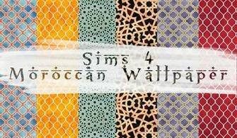 Moroccan Wallpaper By Calvariasims
