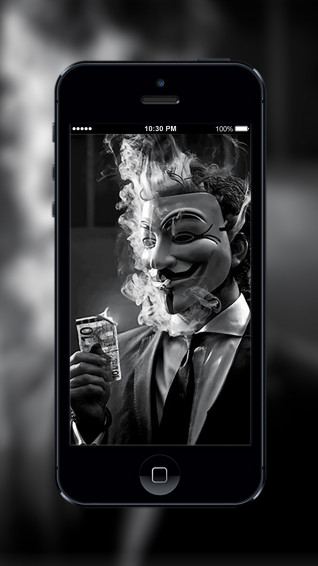 iPhone Hacker Wallpaper