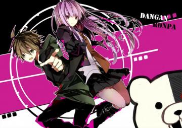 Makoto Kyoko And Monokuma