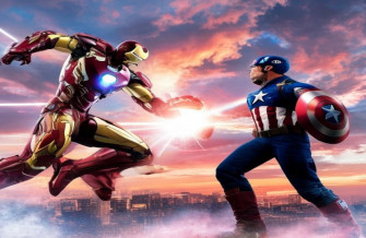Iron Man Vs Captain America Wallpaper