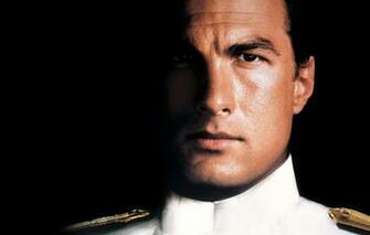 Wallpaper Face Black Background Capture Steven Seagal Under