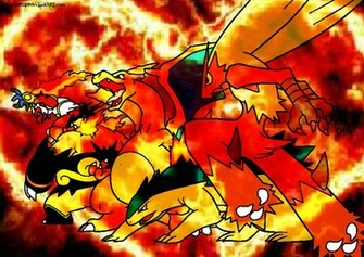 Fire Pokemon Starters Wallpaper By
