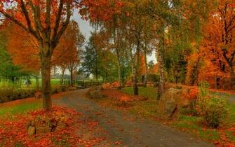HDr Autumn Colors Desktop Wallpaper