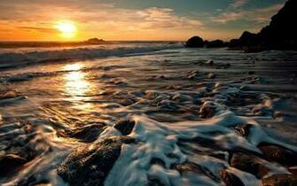 Wallpaper Background Sunset Surf Windows Desktop