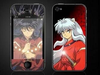 Inuyasha iPhone G 4s Vinyl Decal Skin Sticker Gli628 Accessories