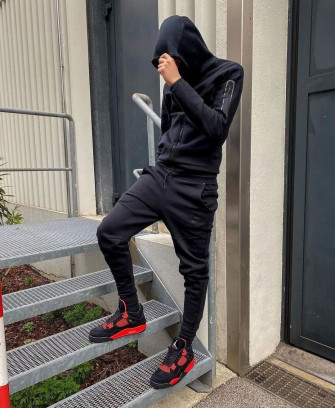 Shanique S Loney On Flyer Nike Tech Tracksuit Hype