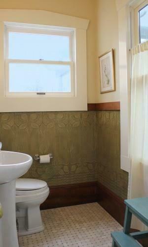 Wallpaper Wainscoting Home Interior