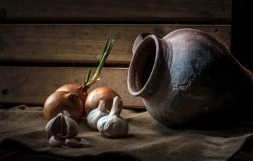 Wallpaper Bow Pitcher Garlic Image For Desktop Section