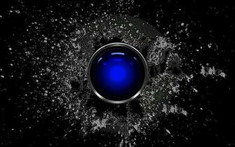 Blue Hal9000 HD Wallpaper Of General