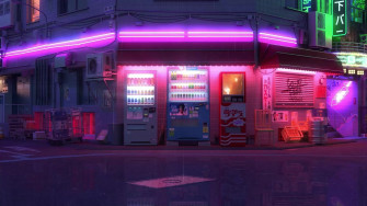 Purple Japan Wallpaper
